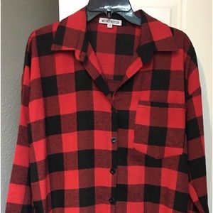 Mother Hustler brand; size small/medium; Buffalo plain tunic, dress, or jacket